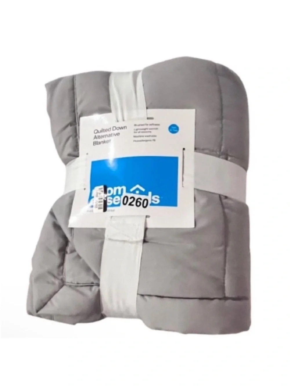 🆕- Room Essentials Quilted Down Alternative Blanket. Size: Twin/Twin XL